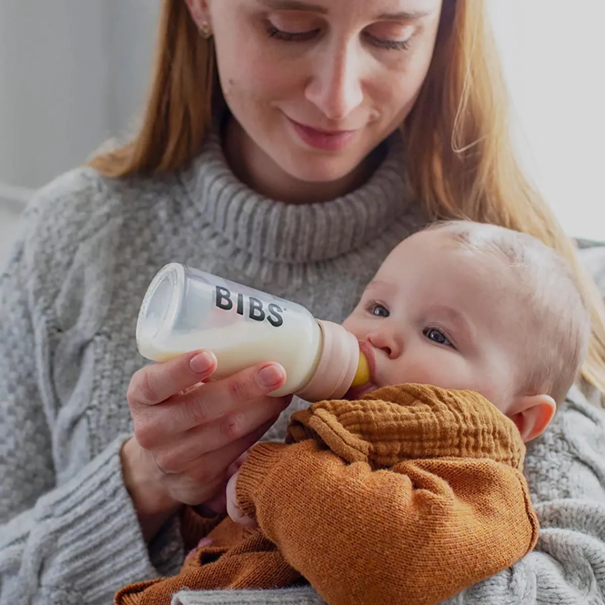 Glass Baby Bottles|Baby Bottles-Bibs Glass Bottle Complete Set (225 mL)