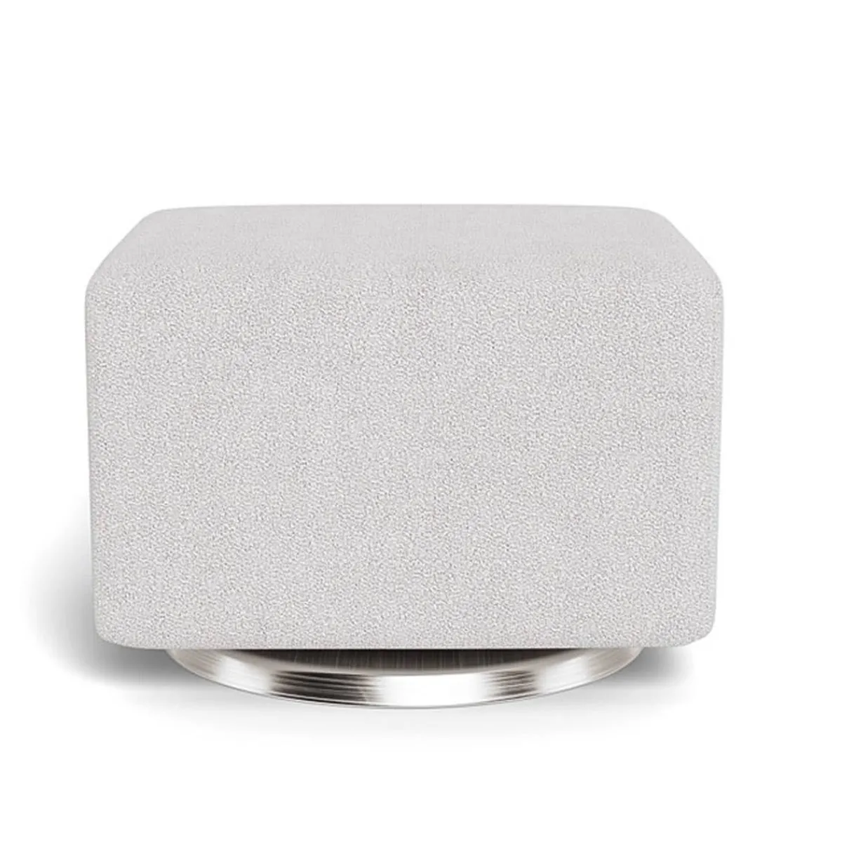 Ottomans-Monte Design Gliding Ottoman - Fabric with Swivel Base
