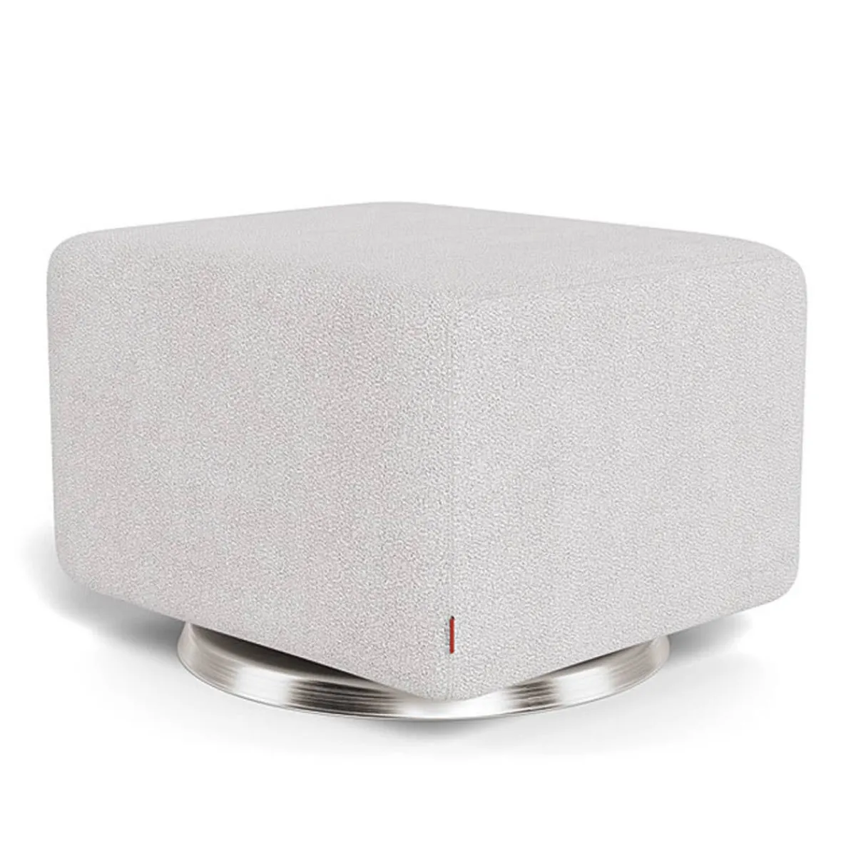 Ottomans-Monte Design Gliding Ottoman - Fabric with Swivel Base