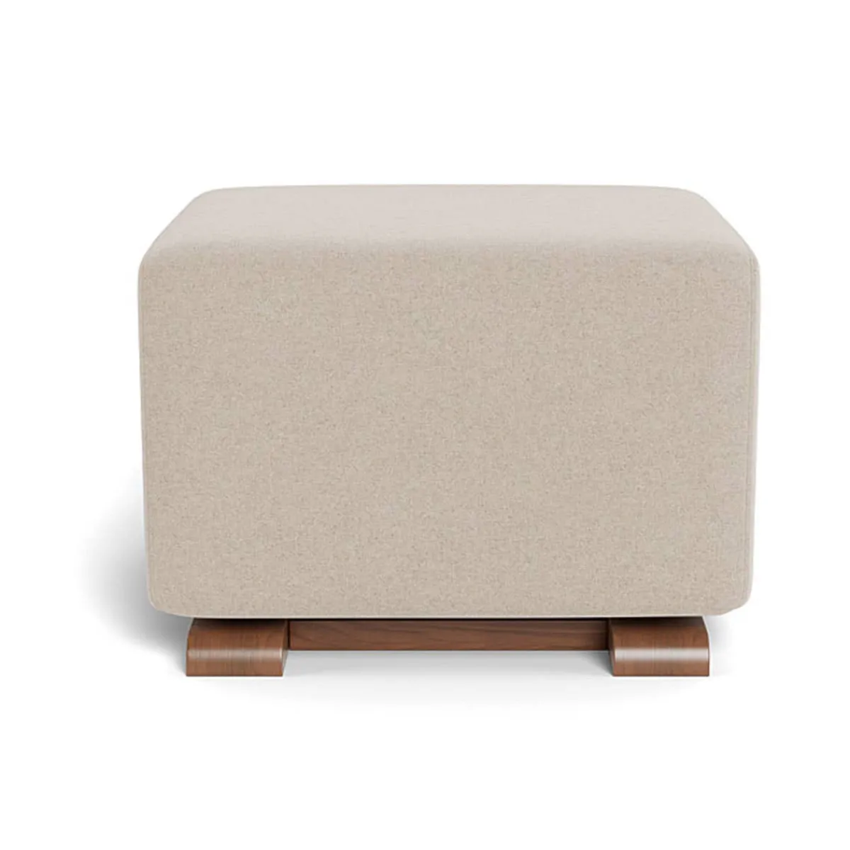 Ottomans-Monte Design Gliding Ottoman - Wool Fabric