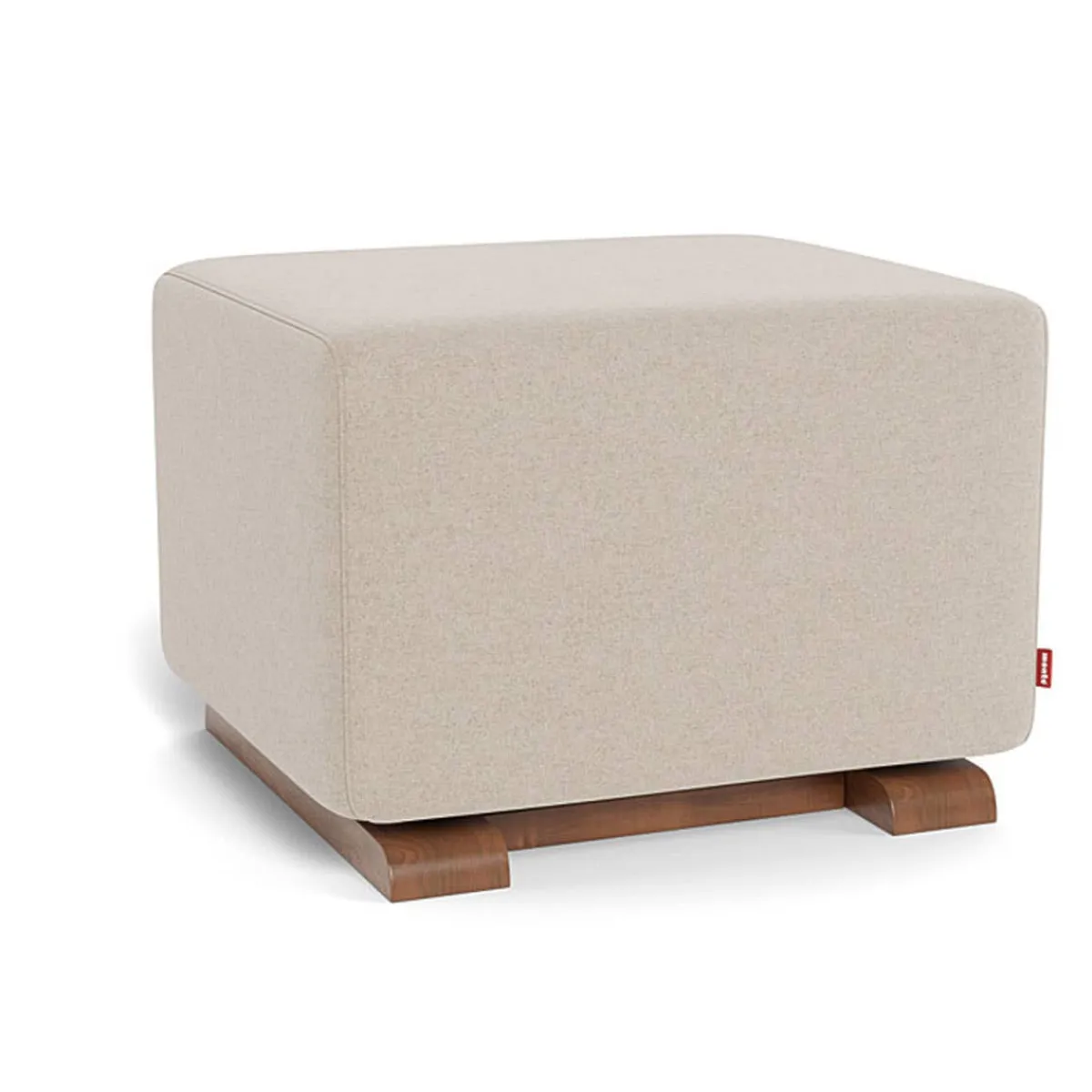 Ottomans-Monte Design Gliding Ottoman - Wool Fabric