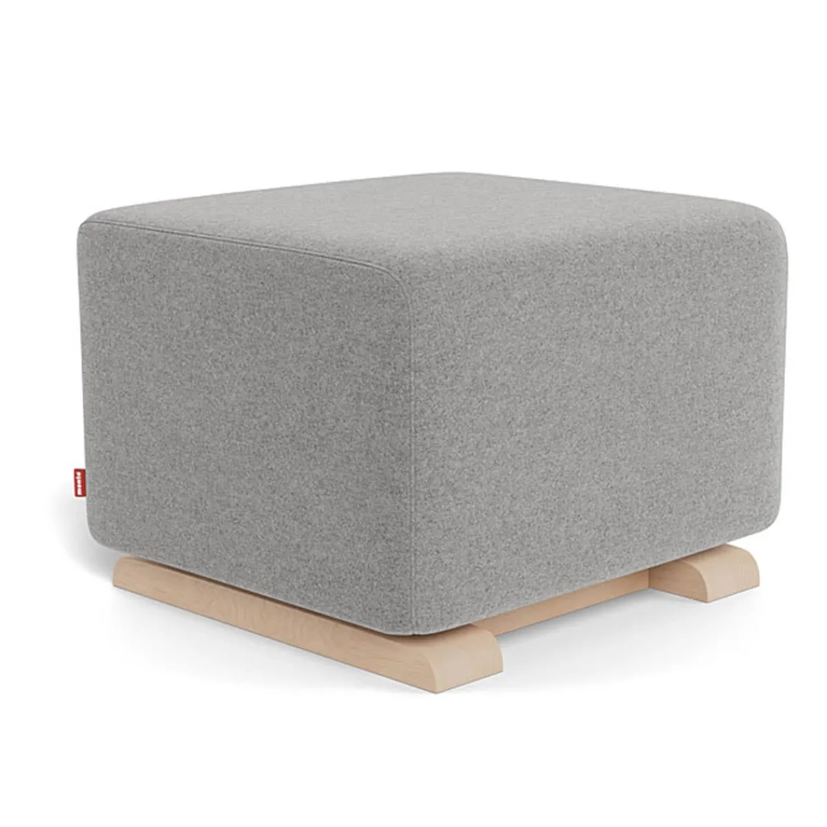 Ottomans-Monte Design Gliding Ottoman - Wool Fabric