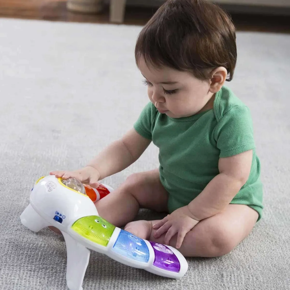Musical Instruments|Grasping Toys-Baby Einstein Glow & Discover Light Bar Activity Station