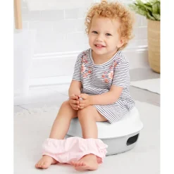 Travel Bath + Potty|Potties-Skip Hop Go Time 3-in-1 Potty