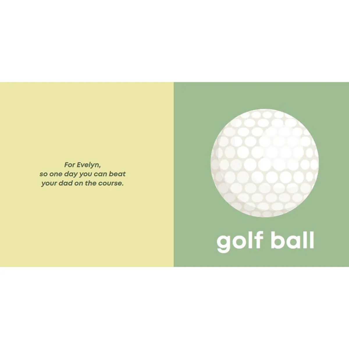 Board Books-Left Hand Book House Golf Baby