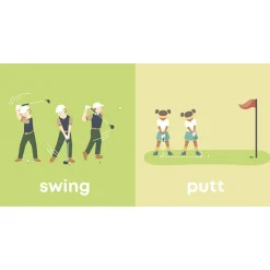 Board Books-Left Hand Book House Golf Baby