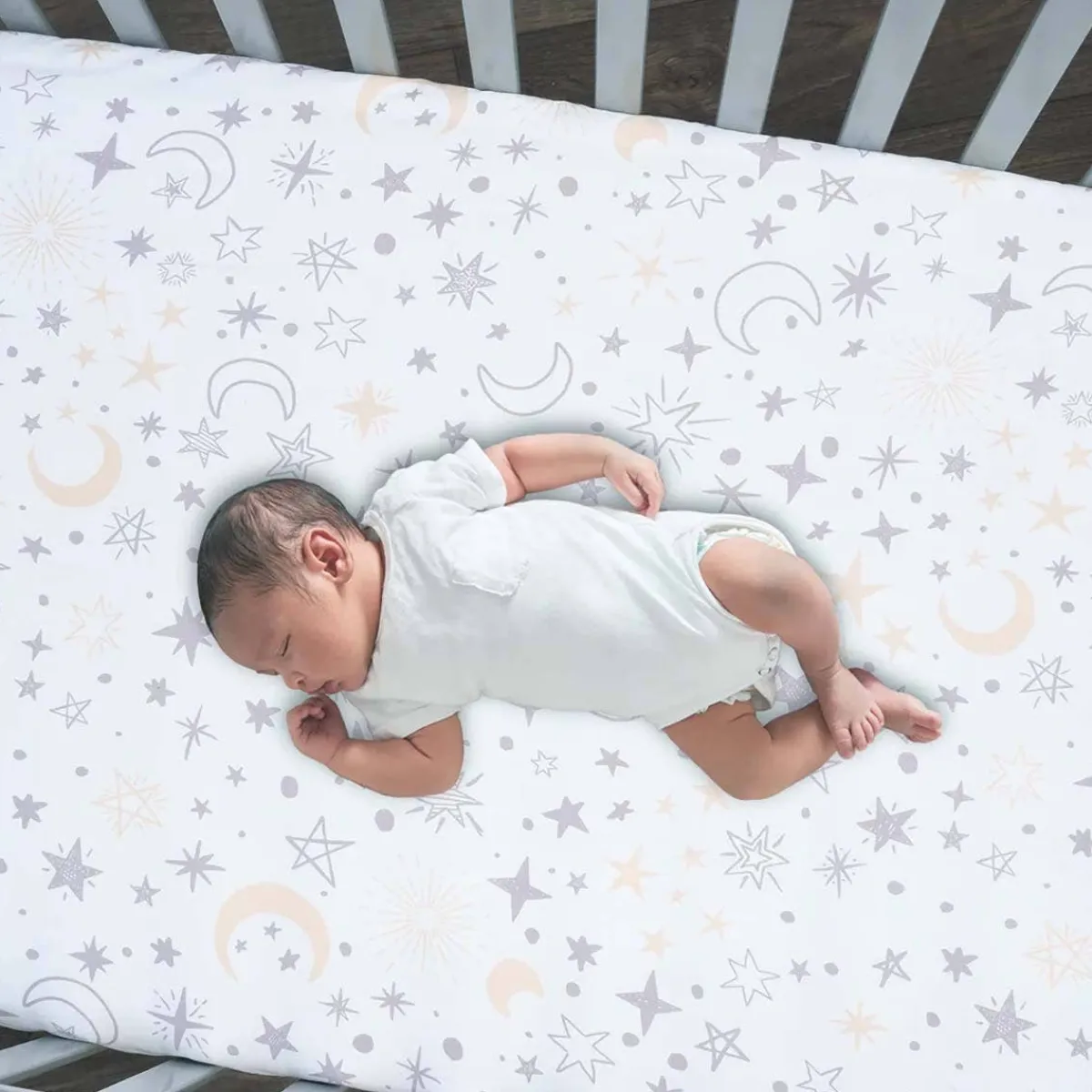 Crib Bedding Sets-Lambs & Ivy Goodnight Moon 3 Piece Crib Set