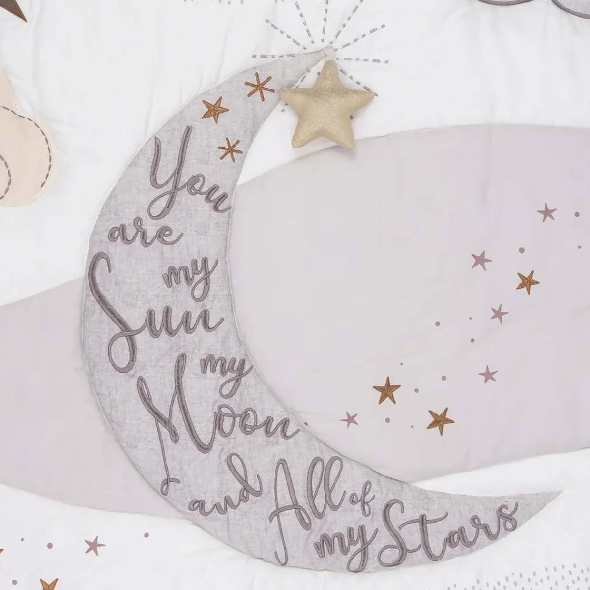 Crib Bedding Sets-Lambs & Ivy Goodnight Moon 3 Piece Crib Set