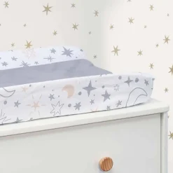 Changing Pads + Covers-Lambs & Ivy Goodnight Moon Change Pad Cover