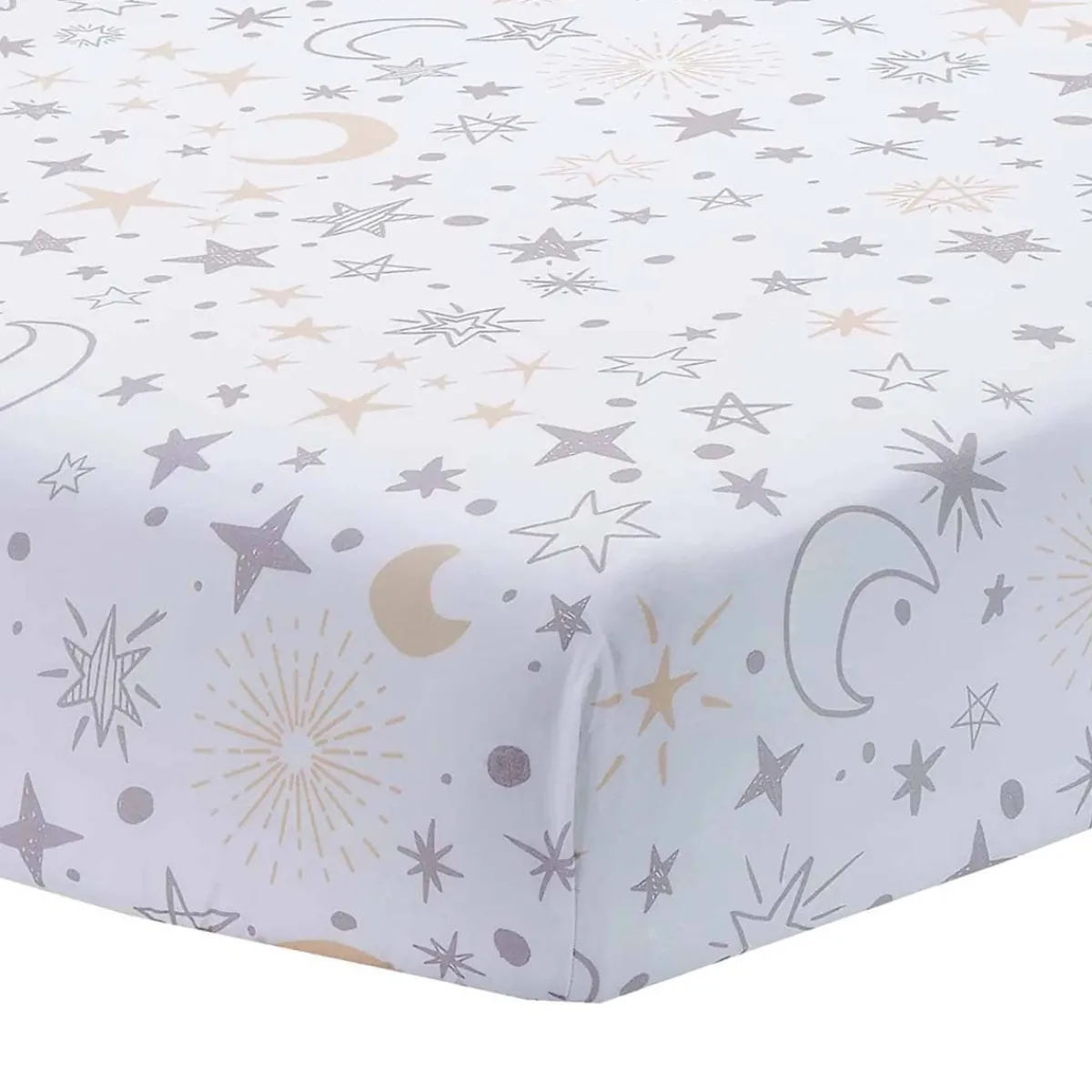 Crib Fitted Sheets-Lambs & Ivy Goodnight Moon Crib Sheet