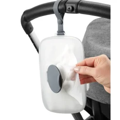 Wipe Warmers + Dispensers|Diaper Bags-Skip Hop Grab & Go Snug Seal Wipes Case