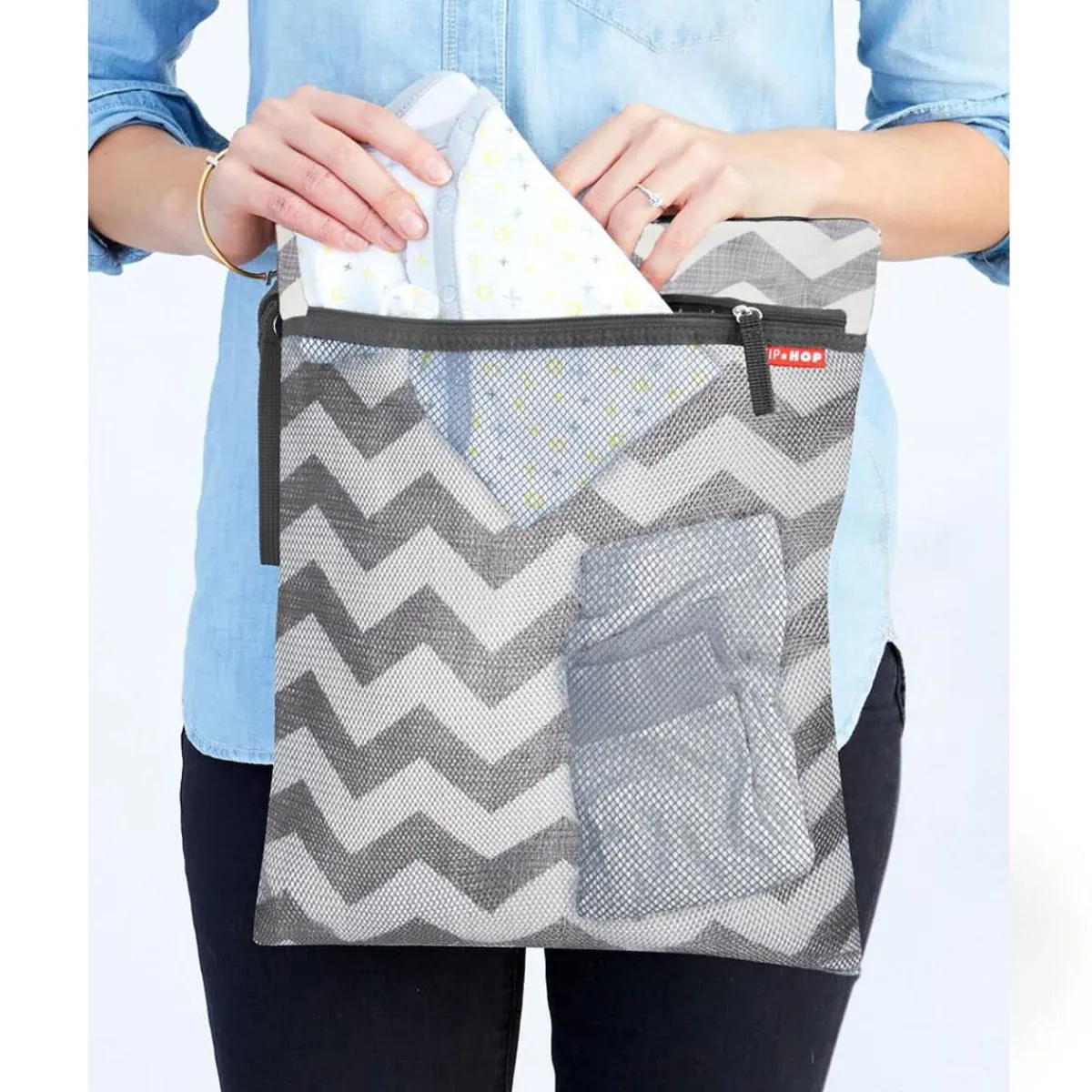 Diaper Bags|Travel Gear-Skip Hop Grab & Go Wet/Dry Bag