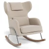 Rocking Chairs-Monte Design Grand Jackson Rocker - Wool Fabric