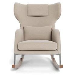 Rocking Chairs-Monte Design Grand Jackson Rocker - Wool Fabric