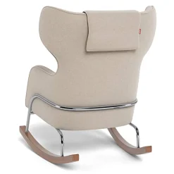 Rocking Chairs-Monte Design Grand Jackson Rocker - Wool Fabric