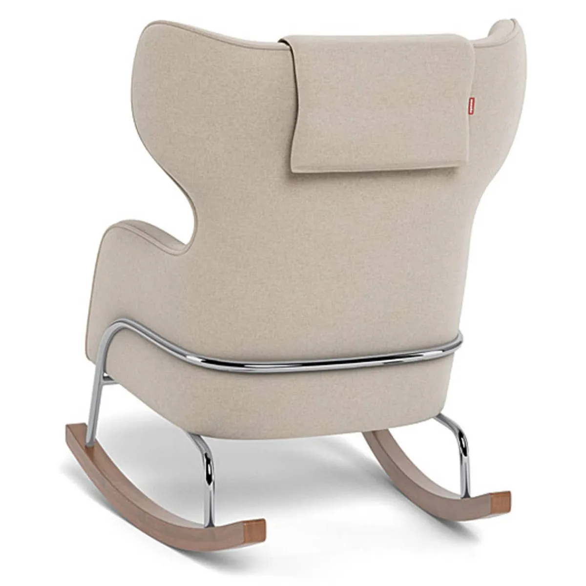 Rocking Chairs-Monte Design Grand Jackson Rocker - Wool Fabric