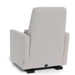 Gliders|Motorized Gliders-Monte Design Grano Glider Motorized Recliner - Enviroleather with Espresso Base