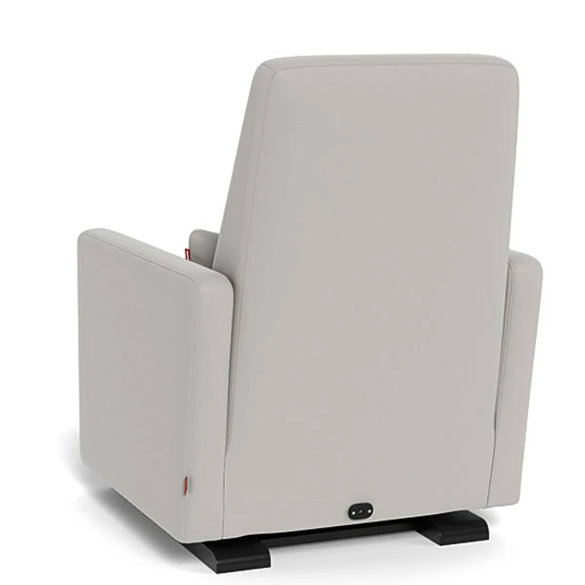 Gliders|Motorized Gliders-Monte Design Grano Glider Motorized Recliner - Enviroleather with Espresso Base