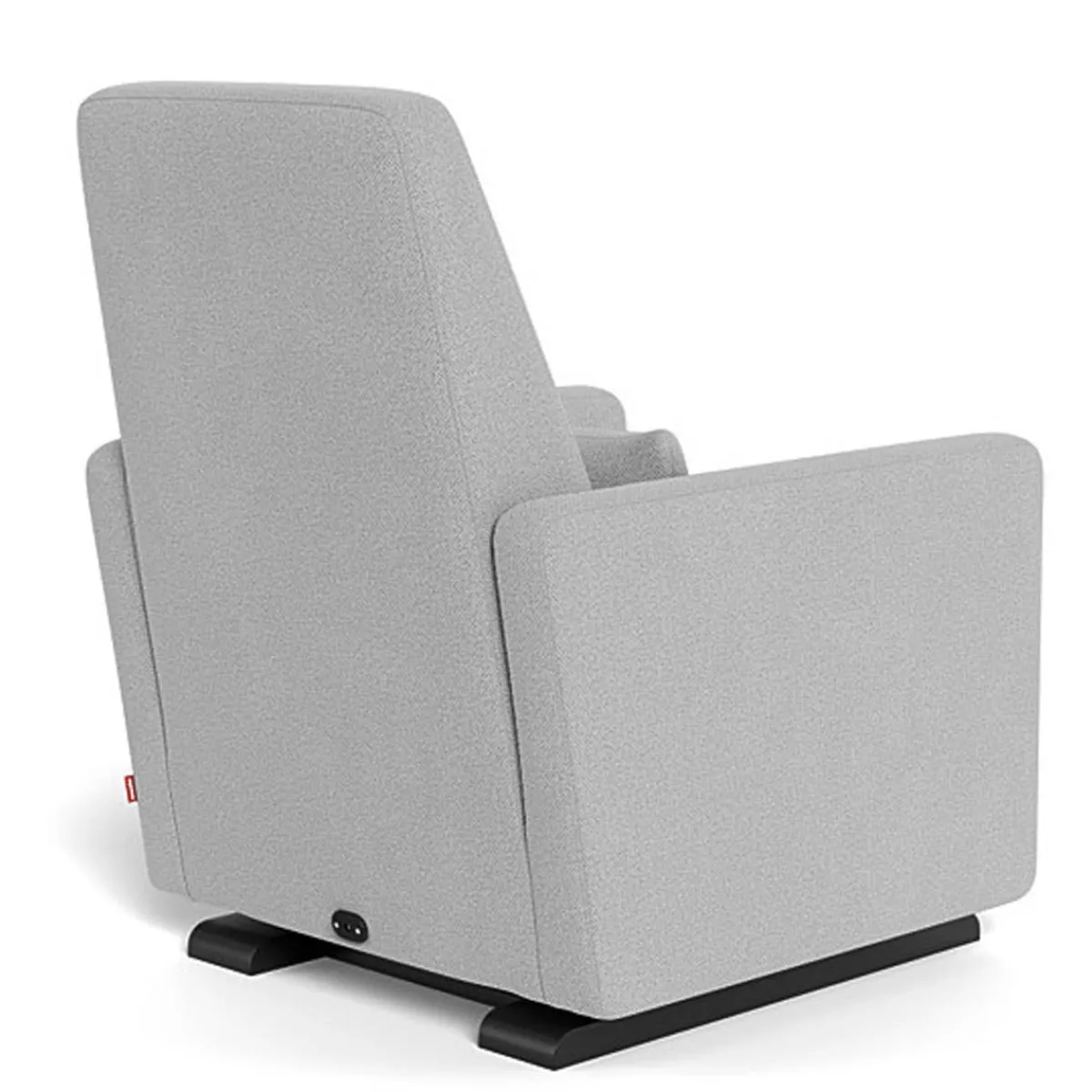 Gliders|Motorized Gliders-Monte Design Grano Glider Motorized Recliner - Fabric with Espresso Base