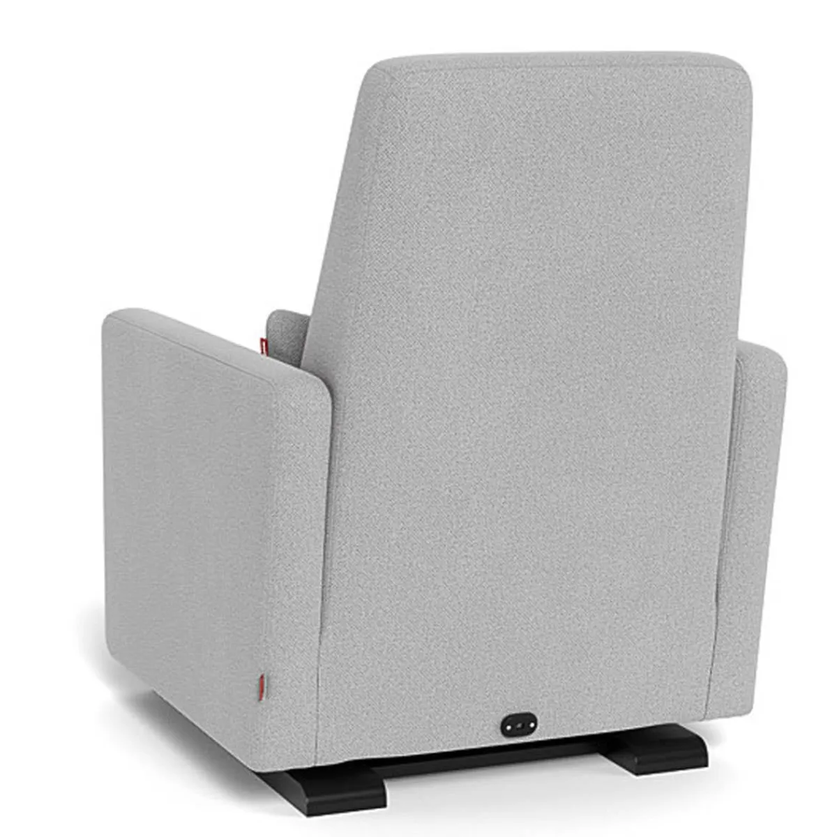 Gliders|Motorized Gliders-Monte Design Grano Glider Motorized Recliner - Fabric with Espresso Base