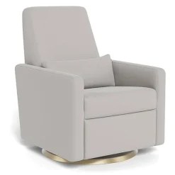Gliders|Motorized Gliders-Monte Design Grano Glider Motorized Swivel Recliner - Enviroleather