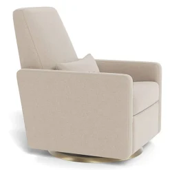 Gliders|Motorized Gliders-Monte Design Grano Glider Motorized Swivel Recliner - Wool Fabric