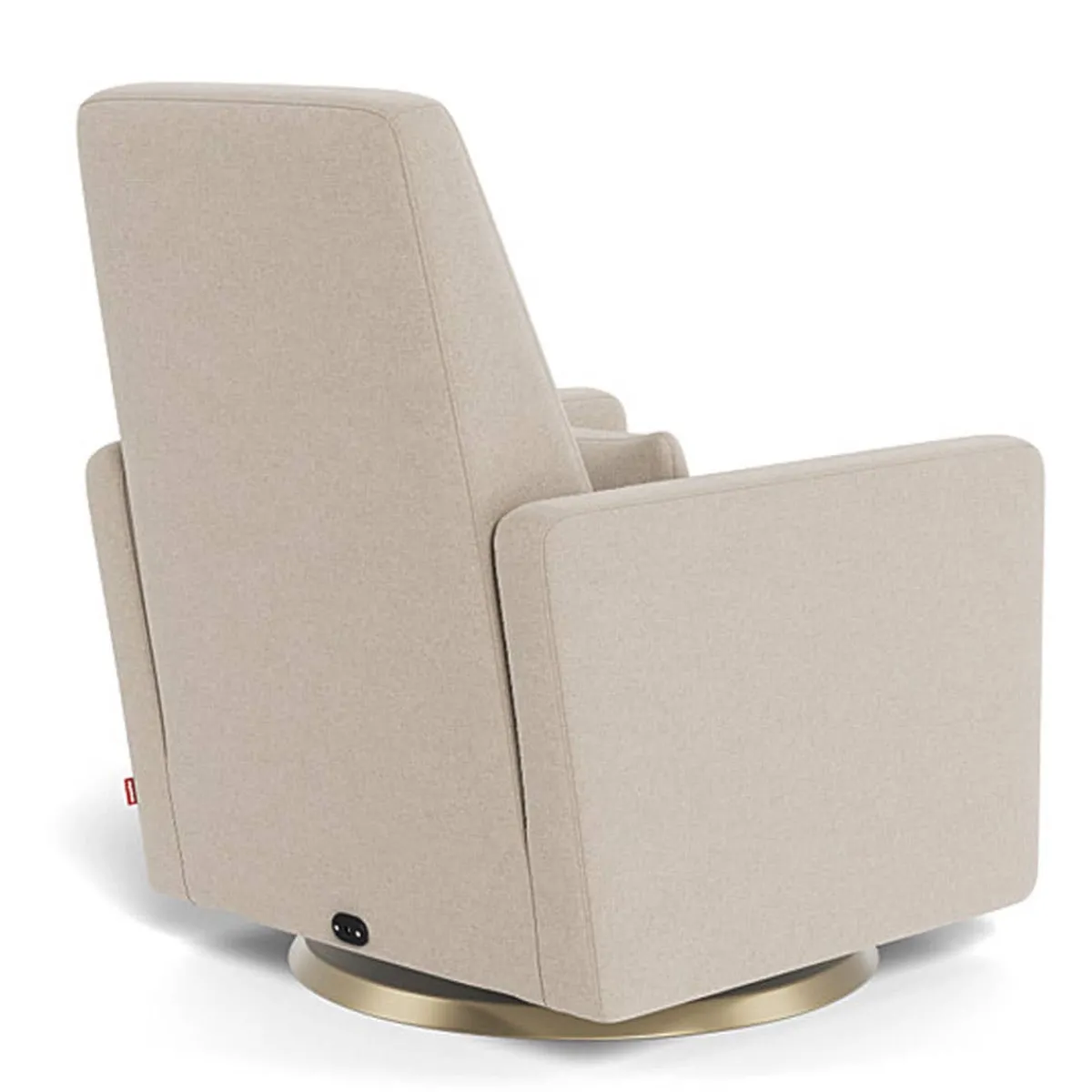 Gliders|Motorized Gliders-Monte Design Grano Glider Motorized Swivel Recliner - Wool Fabric