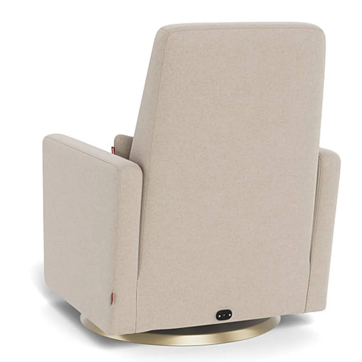 Gliders|Motorized Gliders-Monte Design Grano Glider Motorized Swivel Recliner - Wool Fabric