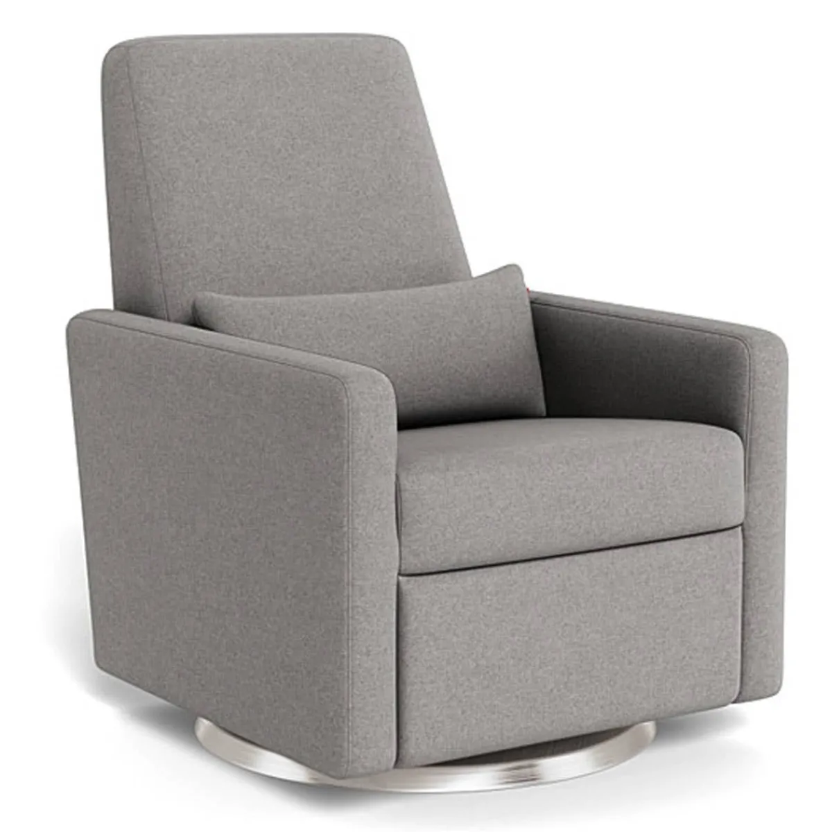 Gliders|Motorized Gliders-Monte Design Grano Glider Motorized Swivel Recliner - Wool Fabric