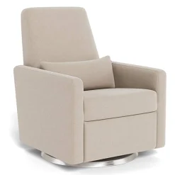 Gliders|Motorized Gliders-Monte Design Grano Glider Motorized Swivel Recliner - Wool Fabric