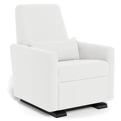 Gliders-Monte Design Grano Glider Recliner - Enviroleather with Espresso Base