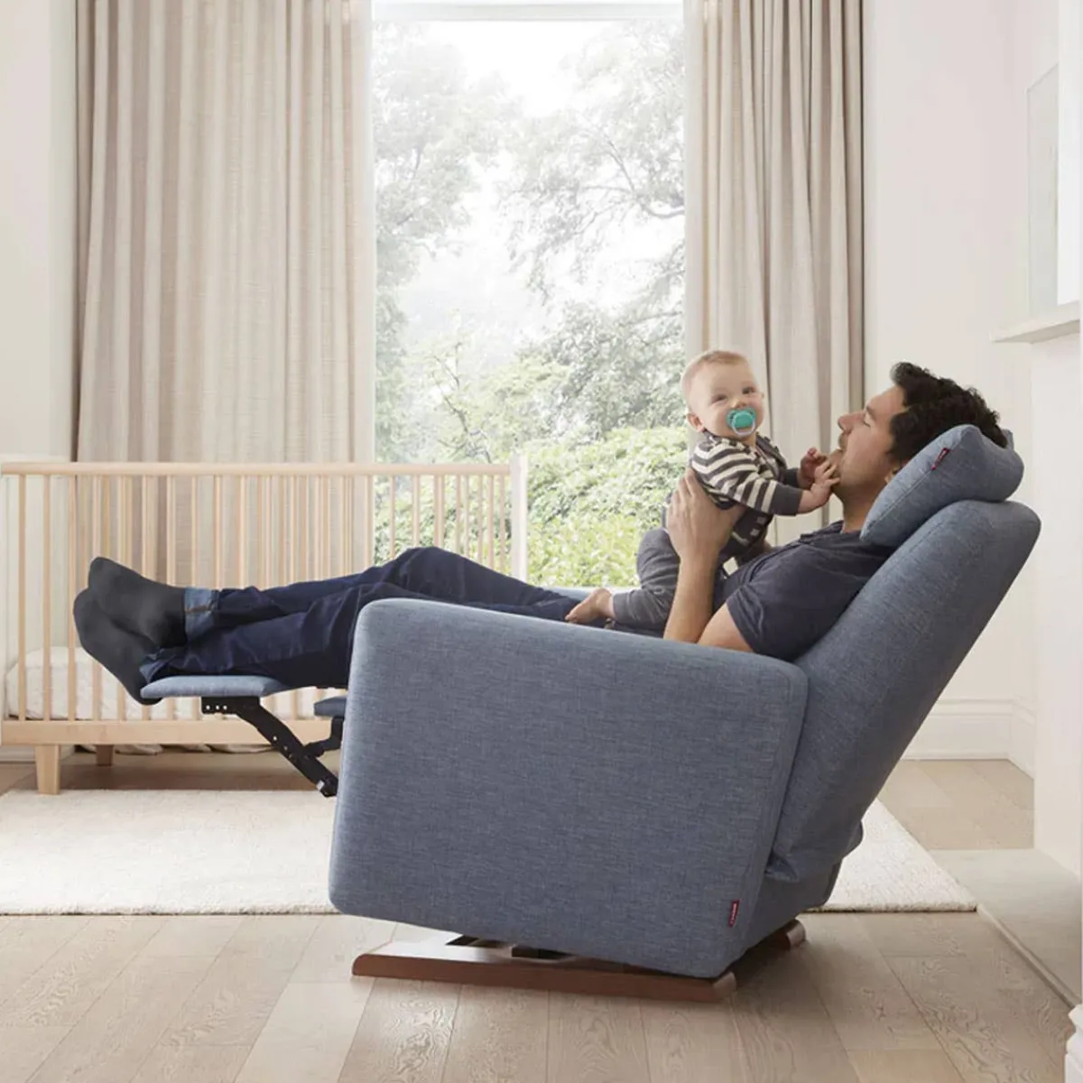 Gliders-Monte Design Grano Glider Recliner - European Fabric