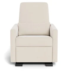Gliders-Monte Design Grano Glider Recliner - European Fabric with Espresso Base