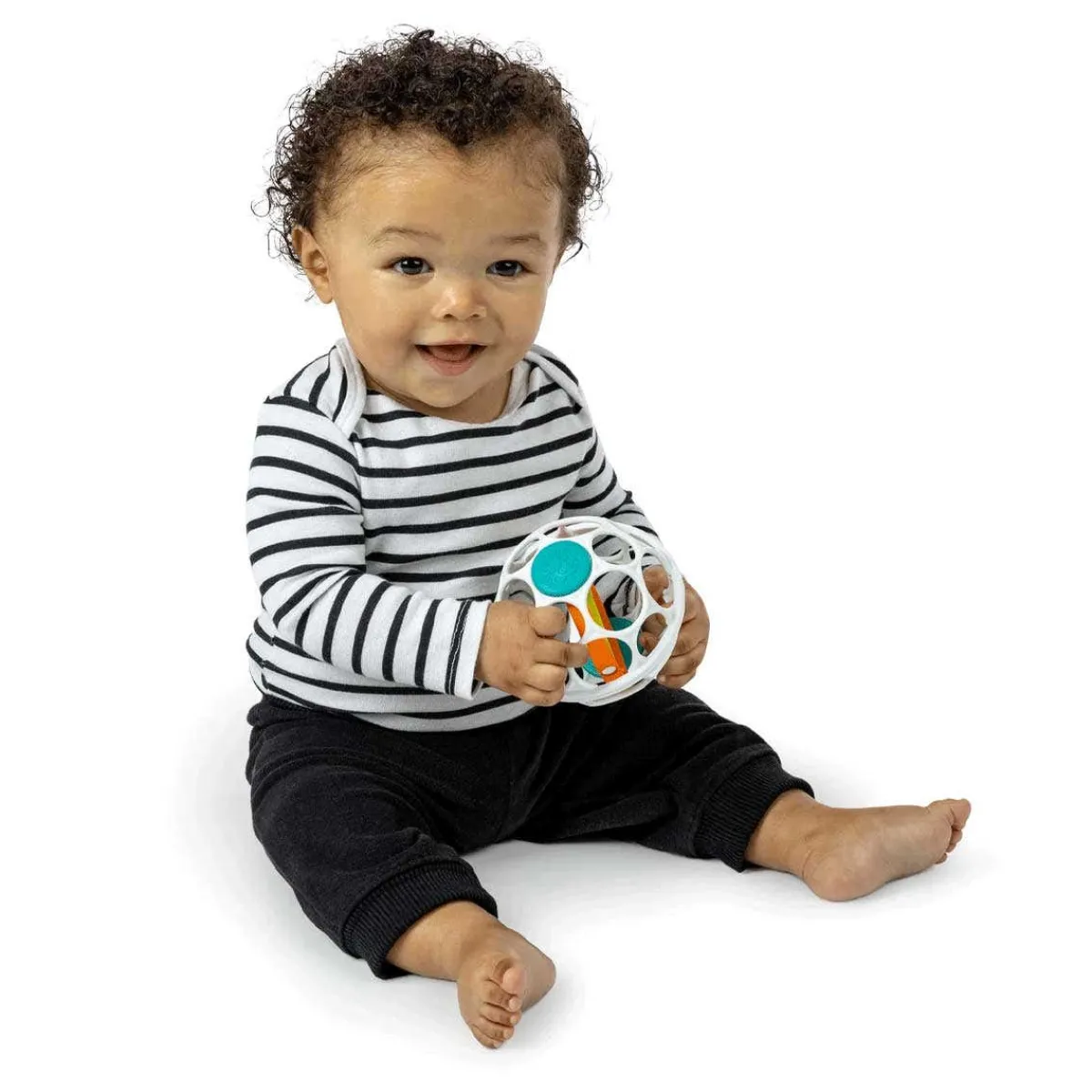 Grasping Toys|Rattles-Baby Einstein Grip & Spin Oball Rattle Toy