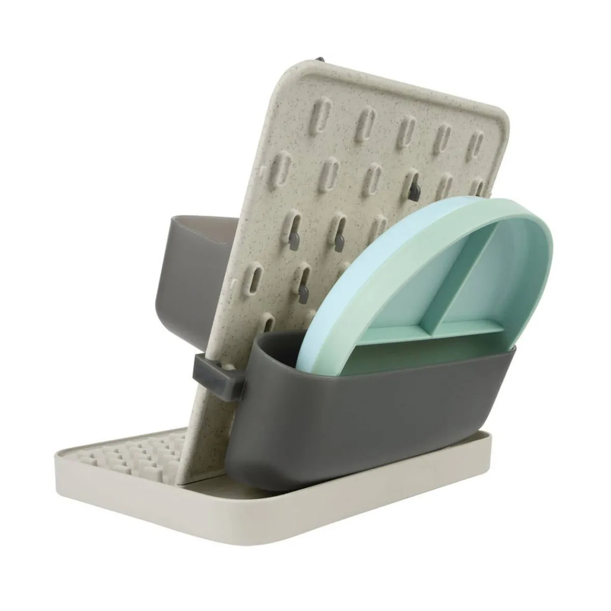 Bottle Brushes + Drying Racks-Boon Inc. Groove Drying Rack