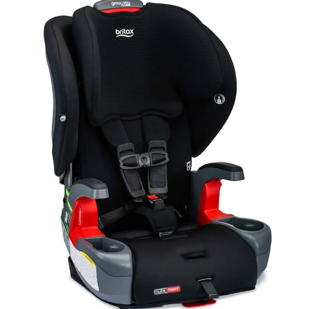 Car Seat Bases|High-Back Booster Seats-Britax Grow With You ClickTight