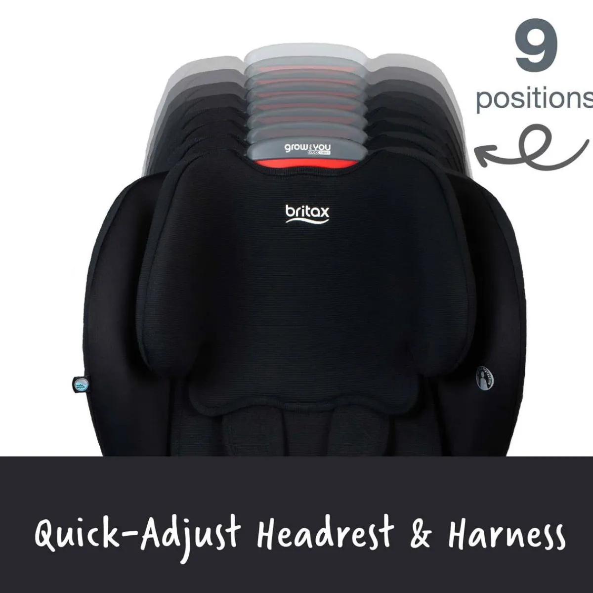 Car Seat Bases|High-Back Booster Seats-Britax Grow With You ClickTight