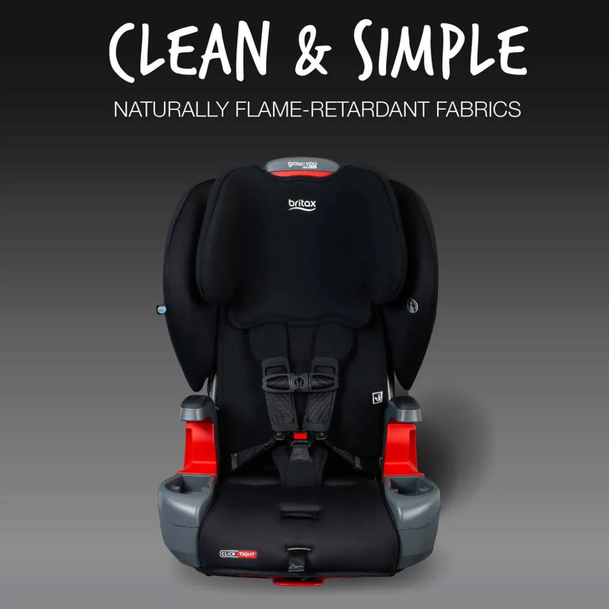 Car Seat Bases|High-Back Booster Seats-Britax Grow With You ClickTight