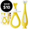 Oral Care-Fridababy Grow-With-Me Training Toothbrush Set