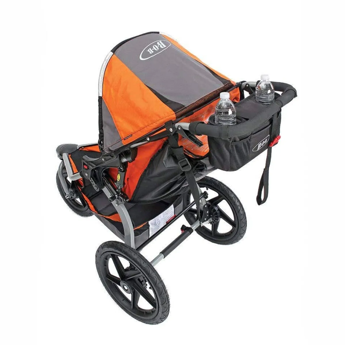 Stroller Accessories-B.O.B Handlebar Console with Tire Pump