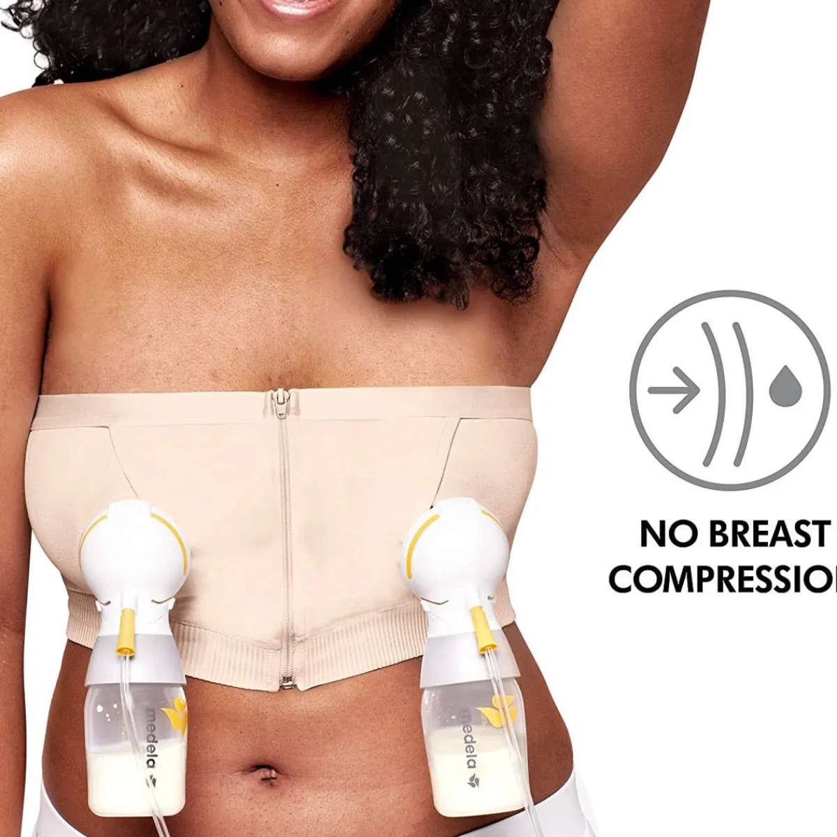 Nursing Bras|Breast Pumps + Accessories-Medela Hands-Free Pumping Bustier