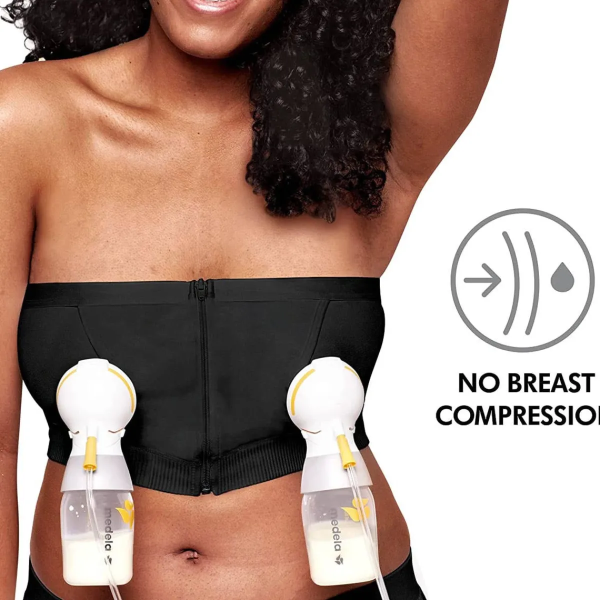 Nursing Bras|Breast Pumps + Accessories-Medela Hands-Free Pumping Bustier