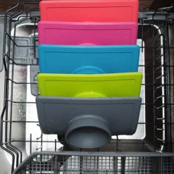 Kids Plates + Bowls|Grip + Suction Dishes-Ez Pz Happy Bowl