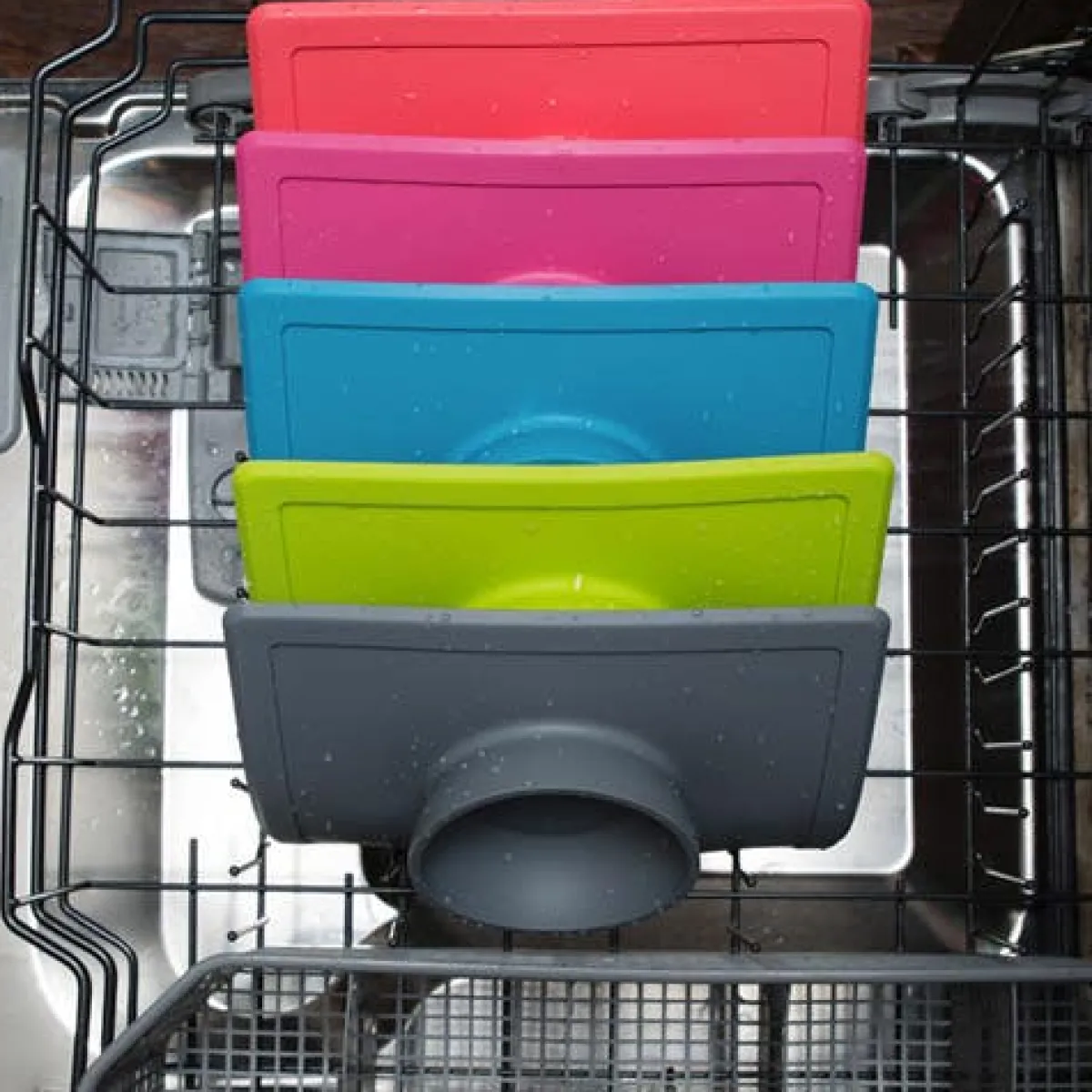 Kids Plates + Bowls|Grip + Suction Dishes-Ez Pz Happy Bowl