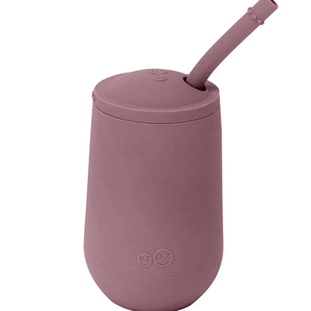 Kids Drinkware|Sippy Cups + Straw Cups-Ez Pz Happy Cup + Straw System