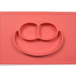Kids Plates + Bowls|Grip + Suction Dishes-Ez Pz Happy Mat