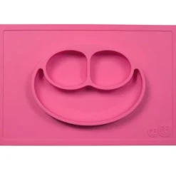 Kids Plates + Bowls|Grip + Suction Dishes-Ez Pz Happy Mat