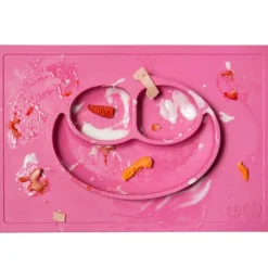 Kids Plates + Bowls|Grip + Suction Dishes-Ez Pz Happy Mat