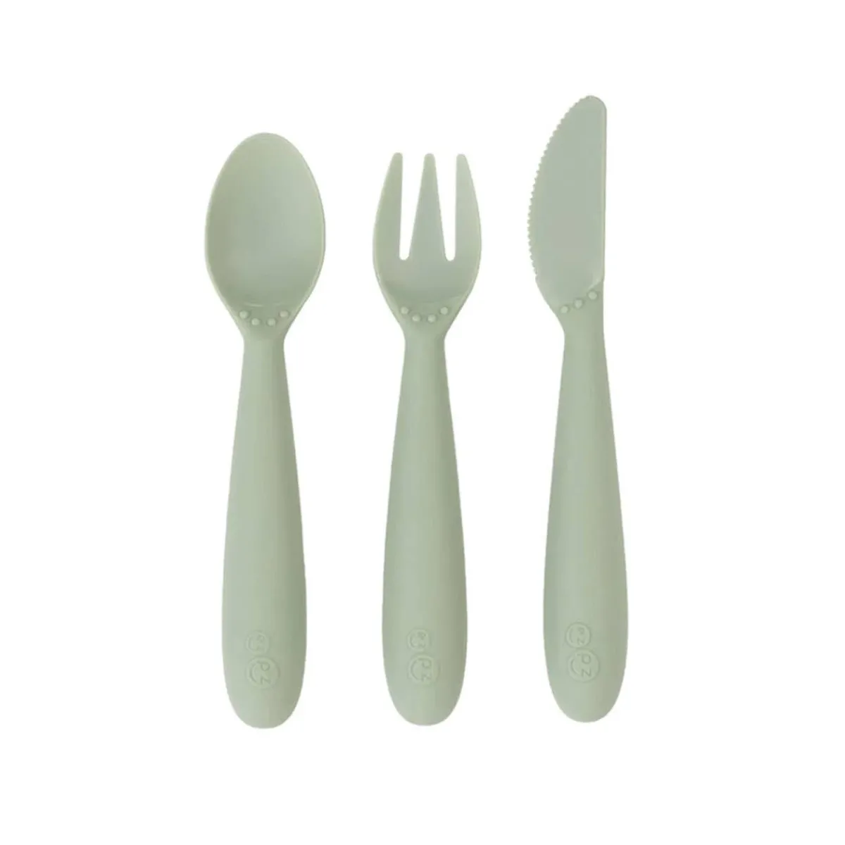 Kids Utensils|Toddler Training Utensils-Ez Pz Happy Utensils