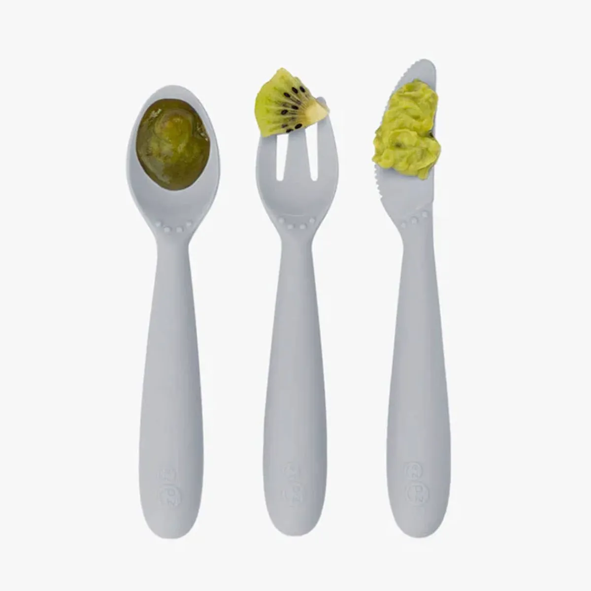 Kids Utensils|Toddler Training Utensils-Ez Pz Happy Utensils